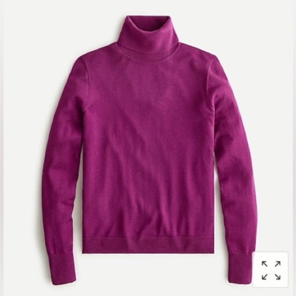 NWT J.Crew 100% Merino Wool Margot Turtleneck Sweater Size XXS